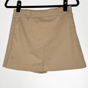 Zara Side Zip Adjustable Waist Skort Mini Skirt Kids Girls Size 13-14